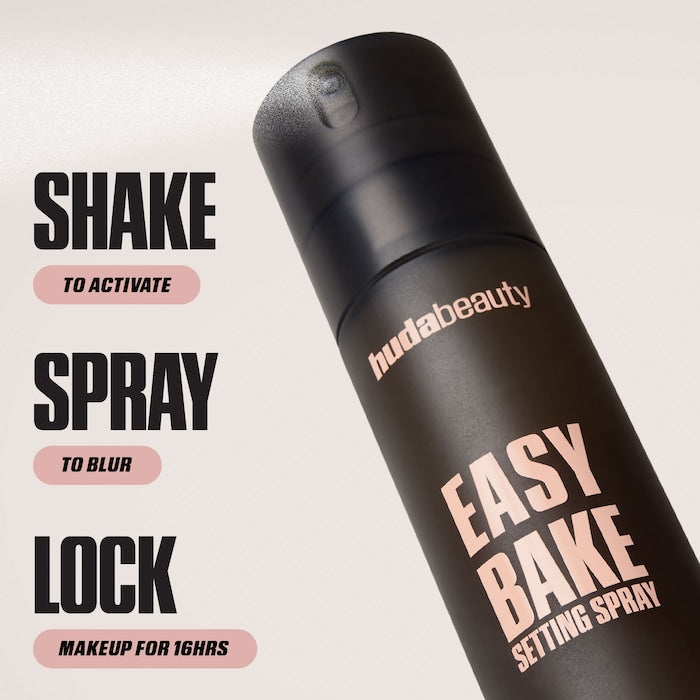 HUDA BEAUTY
Easy Bake Blurring Setting Spray with 16-Hour Wear