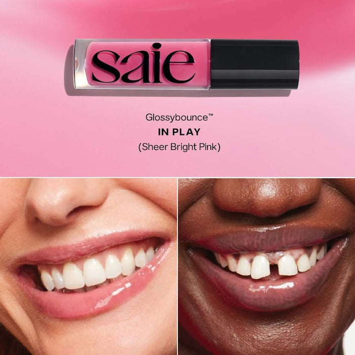 Saie Glossy-bounce High-Shine Hydrating Lip Gloss Oil