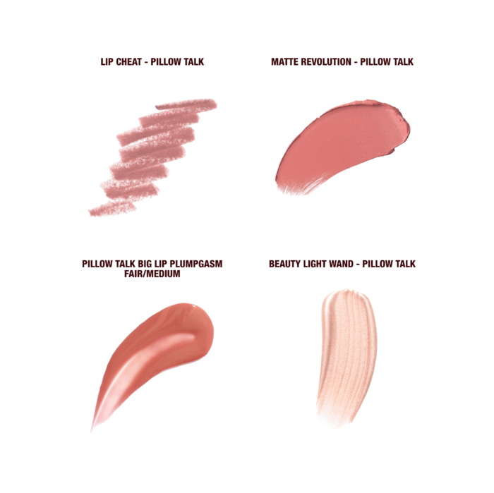 Charlotte Tilbury
Pillow Talk Iconic Lip & Cheek Secrets Set