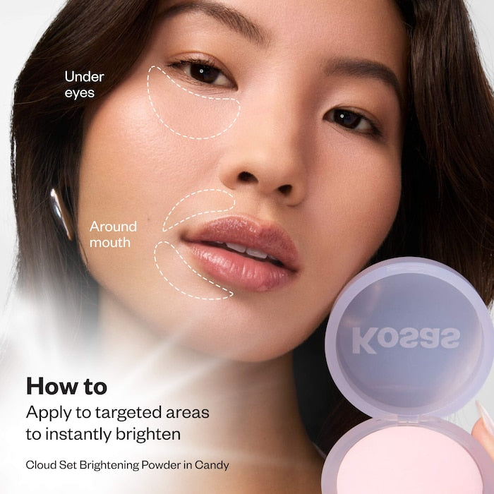 Kosas Mini Cloud Set Baked Setting & Smoothing Talc-Free Vegan Powder