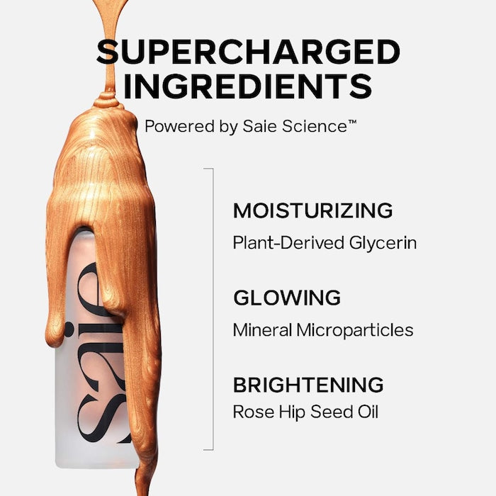 Saie 
Glowy Super Gel Lightweight Dewy Multipurpose Illuminator