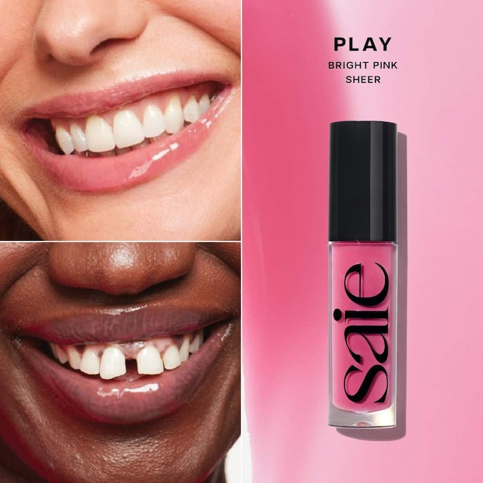 Saie
Glossybounce High-Shine Hydrating Lip Gloss Oil