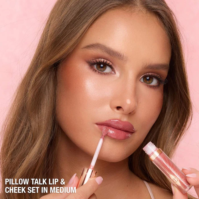 Charlotte Tilbury
Pillow Talk Iconic Lip and Cheek Secrets Set