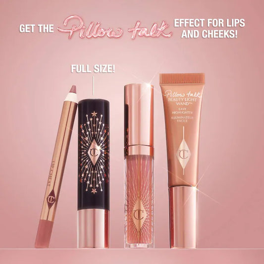 Charlotte Tilbury 
Pillow Talk Iconic Lip and Cheek Secrets Set