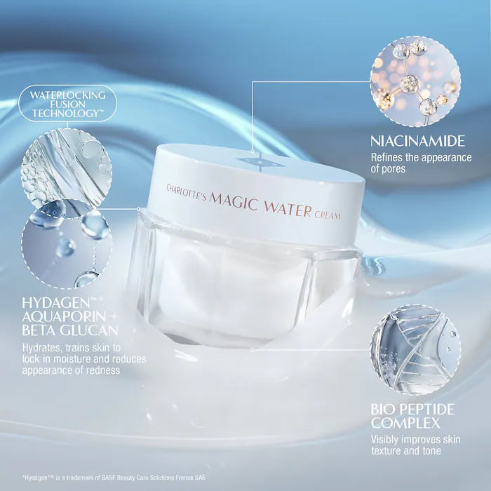 Charlotte Tilbury
Magic Water Cream Gel Moisturizer with Niacinamide