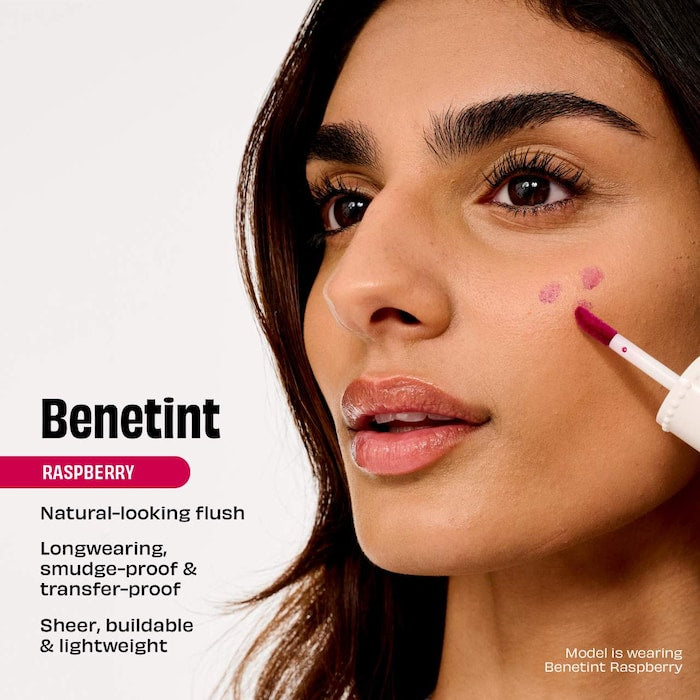 Benefit Cosmetics
Benetint Liquid Lip + Cheek Blush Stain
