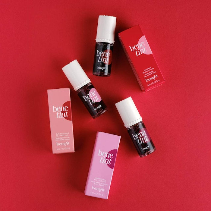 Benefit Cosmetics
Benetint Liquid Lip + Cheek Blush Stain