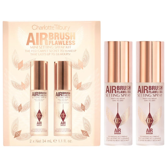 Charlotte Tilbury 
Mini Airbrush Flawless Setting Spray Duo Gift Set
