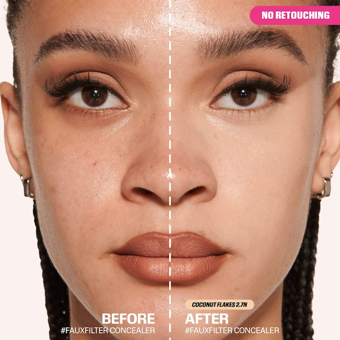 HUDA BEAUTY 
FauxFilter Matte Buildable Coverage Waterproof Concealer