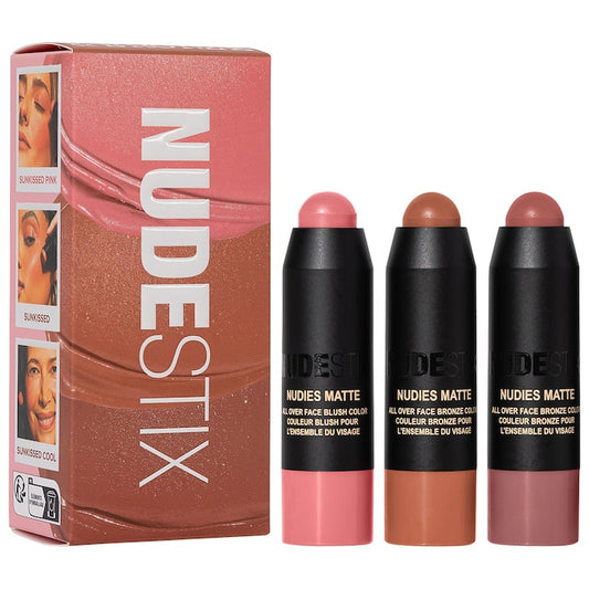 Nudestix Sunkissed Blush & Bronze 3pc Kit