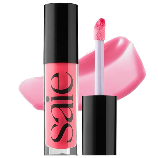 Saie Glossy-bounce High-Shine Hydrating Lip Gloss Oil