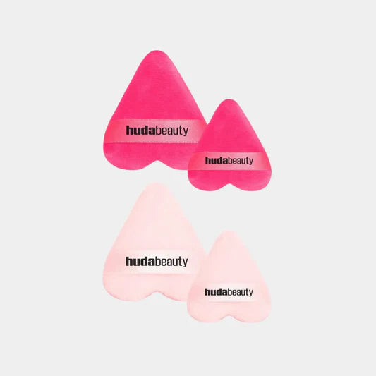 Huda BeautyEasy Bake Powder Puff Set 4 Pieces