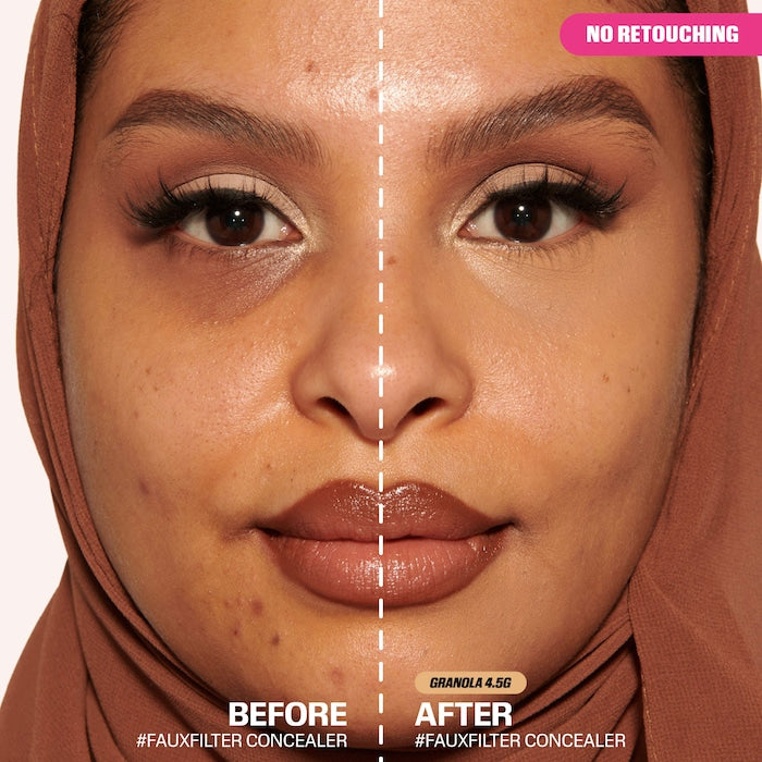 HUDA BEAUTY 
FauxFilter Matte Buildable Coverage Waterproof Concealer