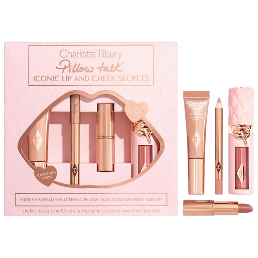 Charlotte Tilbury
Pillow Talk Iconic Lip & Cheek Secrets Set