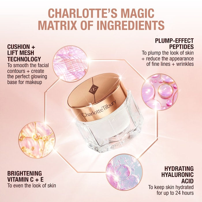Charlotte Tilbury
Magic Cream Anti-Aging Moisturizer with Hyaluronic Acid