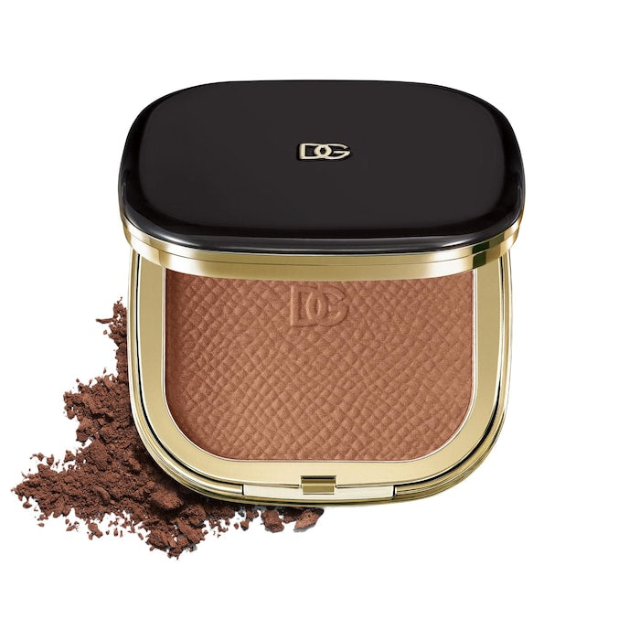 Dolce&Gabbana Face&Eyes Match Long-Lasting Natural Powder Bronzer with Italian Grape