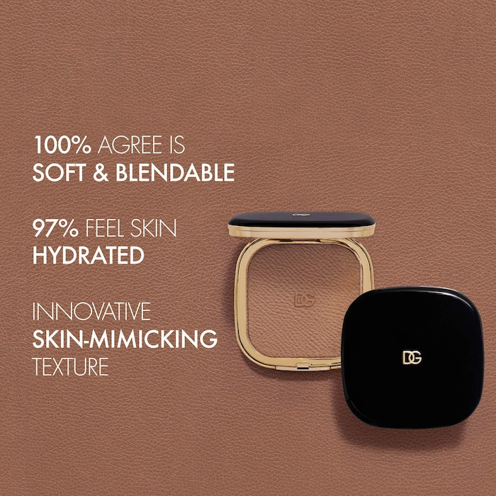 Dolce&Gabbana Face&Eyes Match Long-Lasting Natural Powder Bronzer with Italian Grape