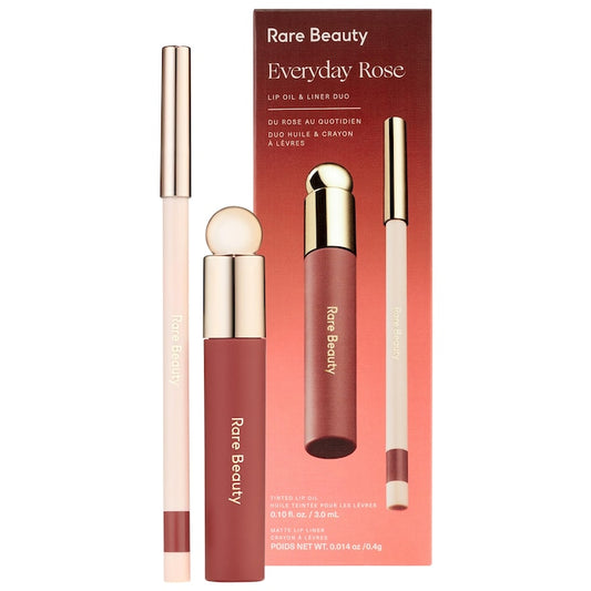 Rare Beauty by Selena Gomez
Everyday Rose Lip Oil & Liner Duo.