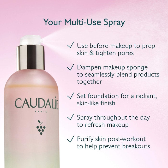 Caudalie 
Mini Beauty Elixir Prep, Set, Glow Face Mist