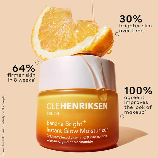 OLEHENRIKSEN 
Banana Bright+ Instant Glow Moisturizer with Niacinamides and Vitamin C