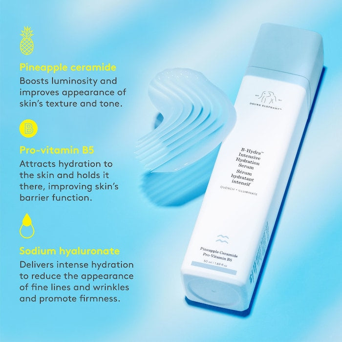 Drunk Elephant 
B-Hydra Intensive Hydration Serum with Hyaluronic Acid