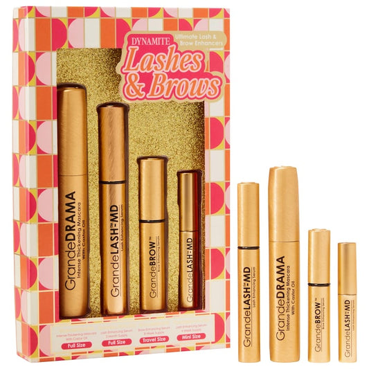 Grande Cosmetics 
Dynamite Lashes & Brows Holiday Gift Set
