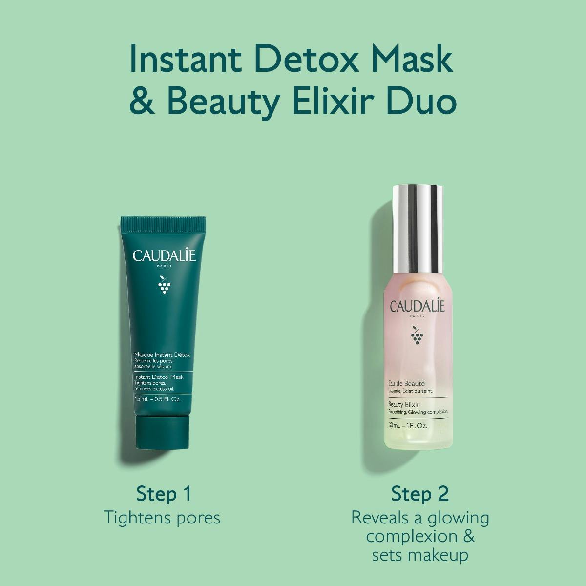 Caudalie
Beauty Elixir & Detox Mask Duo Gift Set