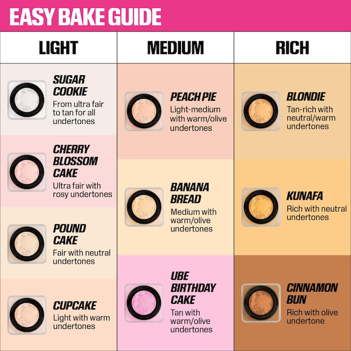 Huda Beauty Full Size
Easy Bake Blurring Loose Baking & Setting Powder