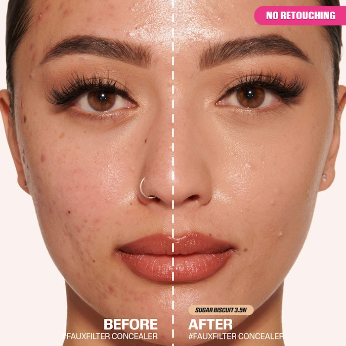 HUDA BEAUTY 
FauxFilter Matte Buildable Coverage Waterproof Concealer