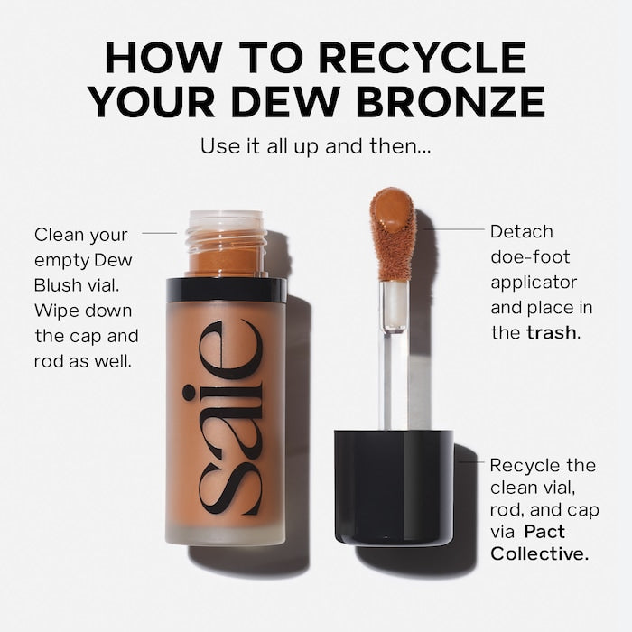 Saie
Dew Bronze Soft-Focus Effortless Liquid Bronzer