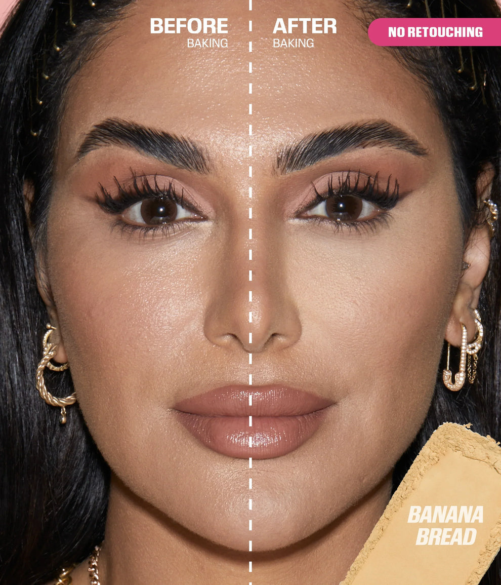 Huda Beauty Easy Bake and Snatch Pressed Talc-free Brightening & Setting Powder