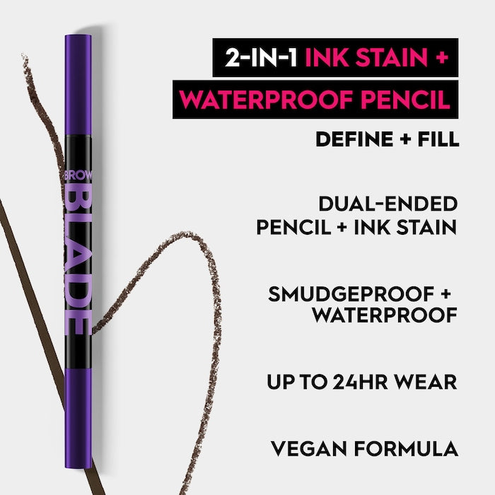Urban Decay 
Brow Blade 2-in-1 Eyebrow Pen + Waterproof Pencil